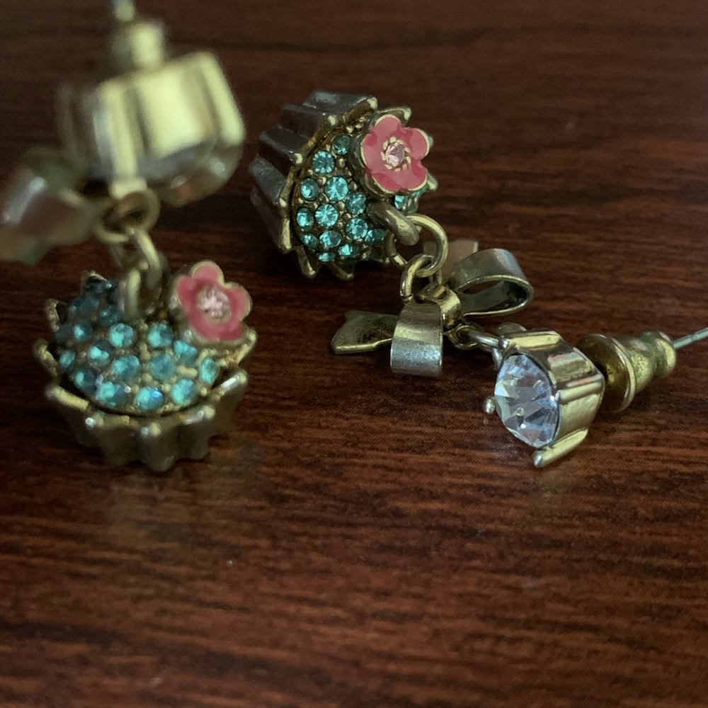 Betsey Johnson earrings
